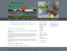 Tablet Screenshot of hilltopkennelsiowa.com